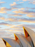 Australia, New South Wales, Sydney, Sydney Opera House, Close-Up at Sunrise Photographic Print by Shaun Egan