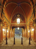 Entrance of St. Pancras International, Home of Eurostar and Gateway to the Continent Photographic Print by David Bank