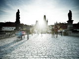 Charles Bridge, Prague, UNESCO World Heritage Site, Czech Republic Photographic Print by Gavin Hellier