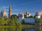 Russia, Moscow, Khamovniki-Area, Novodevichy Monastery Photographic Print by Walter Bibikow