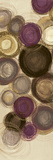 Purple Whimsy Panel III Poster van Jeni Lee Purple Whimsy Panel III Poster van Jeni Lee