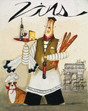 Chef & Wine II Affiches par Jennifer Garant