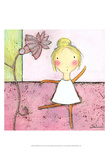 Pink Ballerina Prints by Carla Sonheim