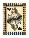 Harlequin Cards IV Posters
