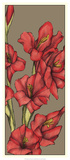 Graphic Flower Panel II Poster by Jennifer Goldberger