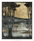Nouveau Trees II Affiches par Jennifer Goldberger
