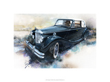 '50 Jaguar Premium Giclee Print by Bruce White