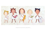 Girls with Pets Art by Carla Sonheim
