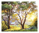 Burnished Landscape Poster von Erin Dertner