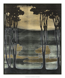 Nouveau Trees I Posters par Jennifer Goldberger