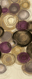 Purple Whimsy Panel II Art by Jeni Lee