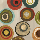 Silver Fancy Sq I Prints by Jeni Lee