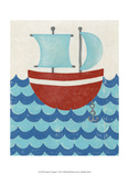 Truman's Voyage I Kunstdrucke von Chariklia Zarris