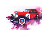 '34 Pierce Arrow Premium Giclee Print by Bruce White
