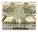 Formal Garden View IV Affiche par Erich Dahlbergh