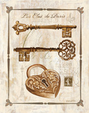 Keys to Paris II Prints by Gregory Gorham
