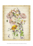 Linen Wildflowers VI Posters by Harold Davis