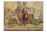 Olive Oil Bottles Posters by Theresa Kasun