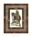 Rustic Fox Poster