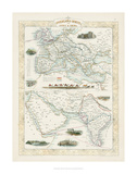 Overland Routes- India & China Posters by John Rapkin