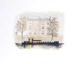 Paris Barge Limited Edition by Mary Faulconer