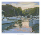 Perkins Cove Poster by Stephen Calcasola