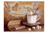 Finest Coffee Beans Posters by Theresa Kasun