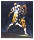NFL Superbowl XIV Limited Edition by Merv Corning