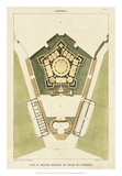 Plan du Rez De Chaussee du Palais Kunstdrucke von Bonnard 