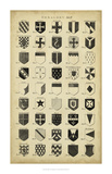 Vintage Heraldry II Prints by Chambers 
