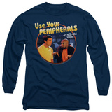 Long Sleeve: 40 Year Old Virgin - Use your Peripherals T-Shirt