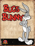 Bugs Bunny Retro Panels Blechschild