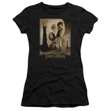 Juniors: Lord of the Rings - TT Poster T-shirts