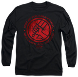 Long Sleeve: Hellboy II - BPRD Logo T-Shirt
