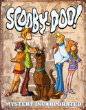 Scooby Doo Gang Retro Blikskilt