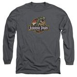 Long Sleeve: Jurassic Park - Retro Rex T-shirts
