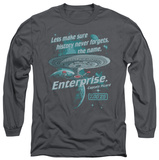 Long Sleeve: Star Trek - Never Forget T-Shirt