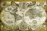 World Map-Historical Prints