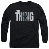 Long Sleeve: The Thing - The Thing Logo T-Shirt