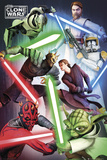 Clone Wars-Good vs Evil Print