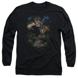 Long Sleeve: Jurassic Park - Happy Family T-shirts
