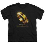 Youth: Lord of the Rings - One Ring T-shirts
