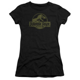 Juniors: Jurassic Park - Distressed Logo T-shirts