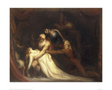 The Death of Cordelia Giclee Print by Henry Fuseli