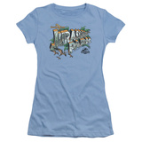 Juniors: Jurassic Park - Greetings From JP T-Shirt