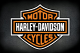 Harley Davidson : logo (motos) Affiches