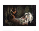 MacBeth About to Murder the Sleeping Duncan Giclee Print by Robert Dudley