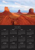 Mitten Buttes and Merrick Butte in Monument Valley Prints by José Fuste Raga