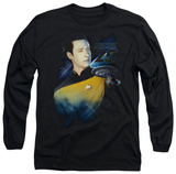 Long Sleeve: Star Trek - Data 25th Shirt
