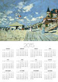 On the Boardwalk at Trouville Prints by Claude Monet